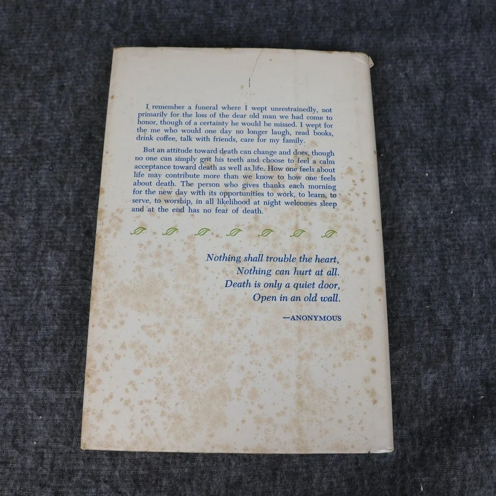 Vintage A Door Ajar Josephine Moffett Benton Green HC DJ 1965 USA Christian
